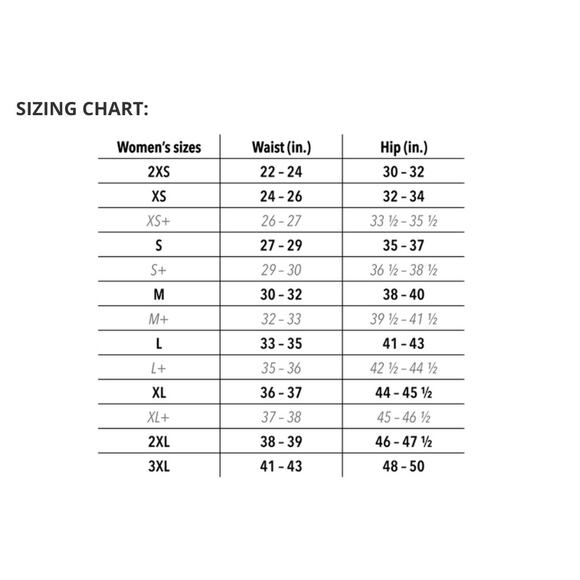 NEW Physiclo Pro Resistance Full Length Legging Tights for Women Black Size XS - Picture 9 of 9